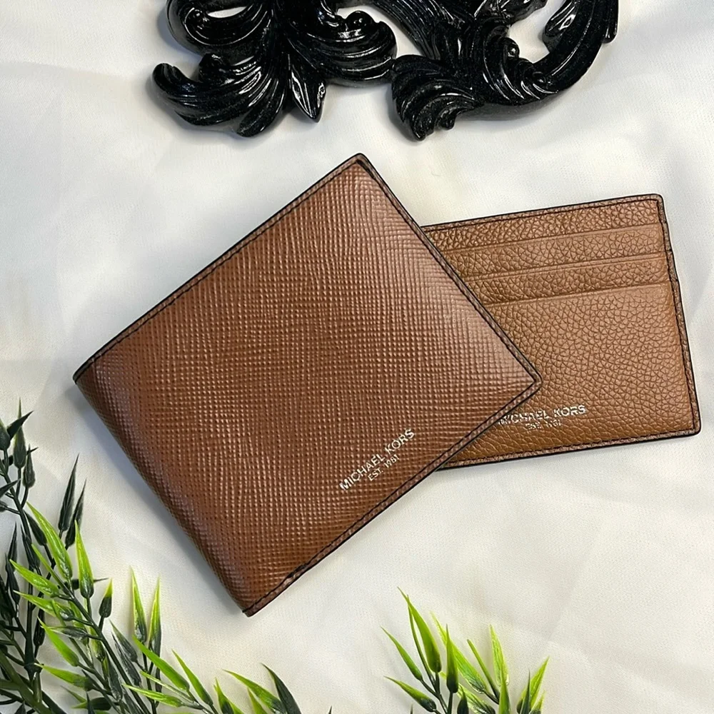 Michael Kors Wallet Brown Leather